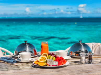 Breakfast at Calala Island, Nicaragua