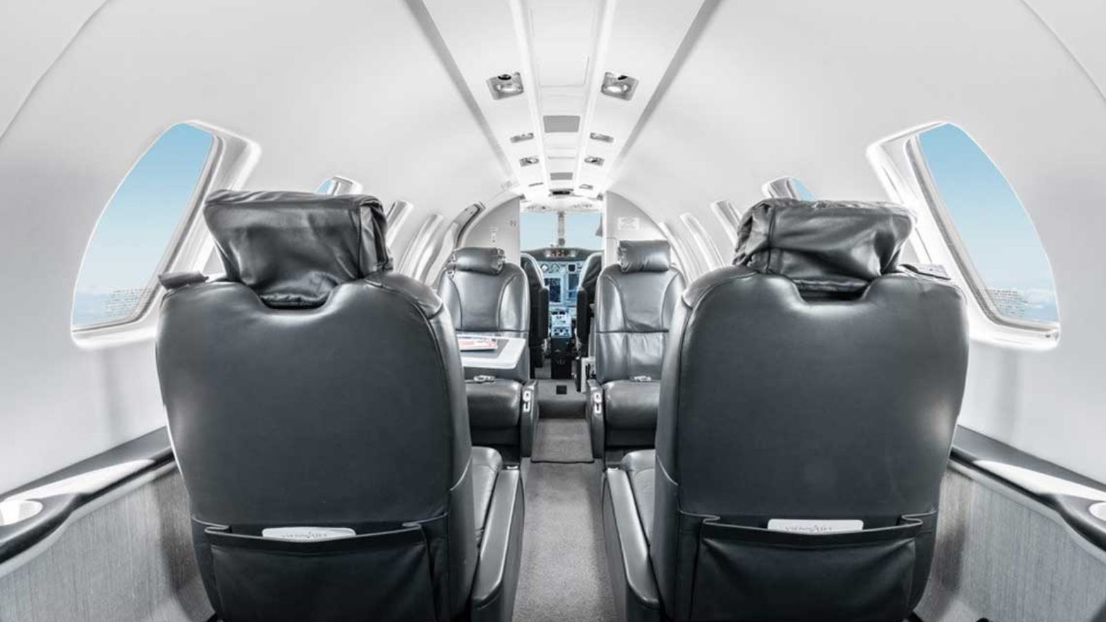 Interior of Cessna Citation CJ2