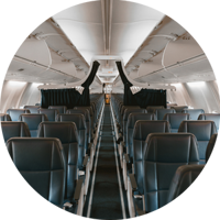 Private aircraft charter for college athletics