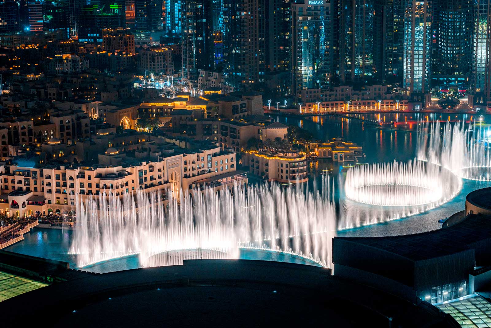 Dancing Fountains in Dubai