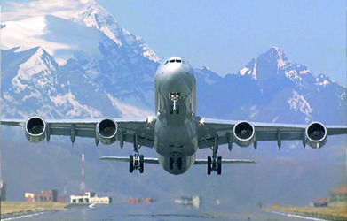 Airbus A340 Takeoff