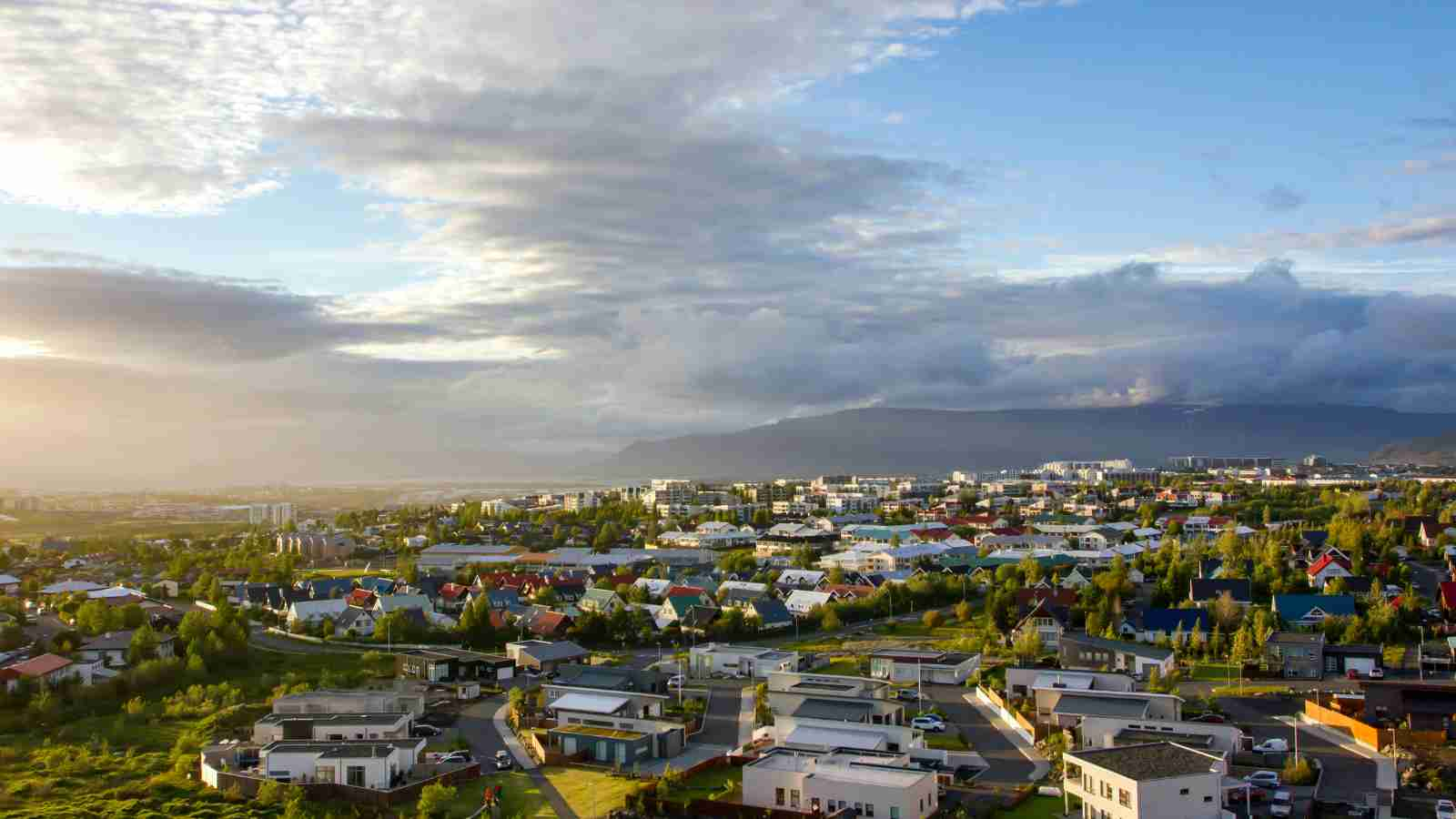 Reykjavik skyline