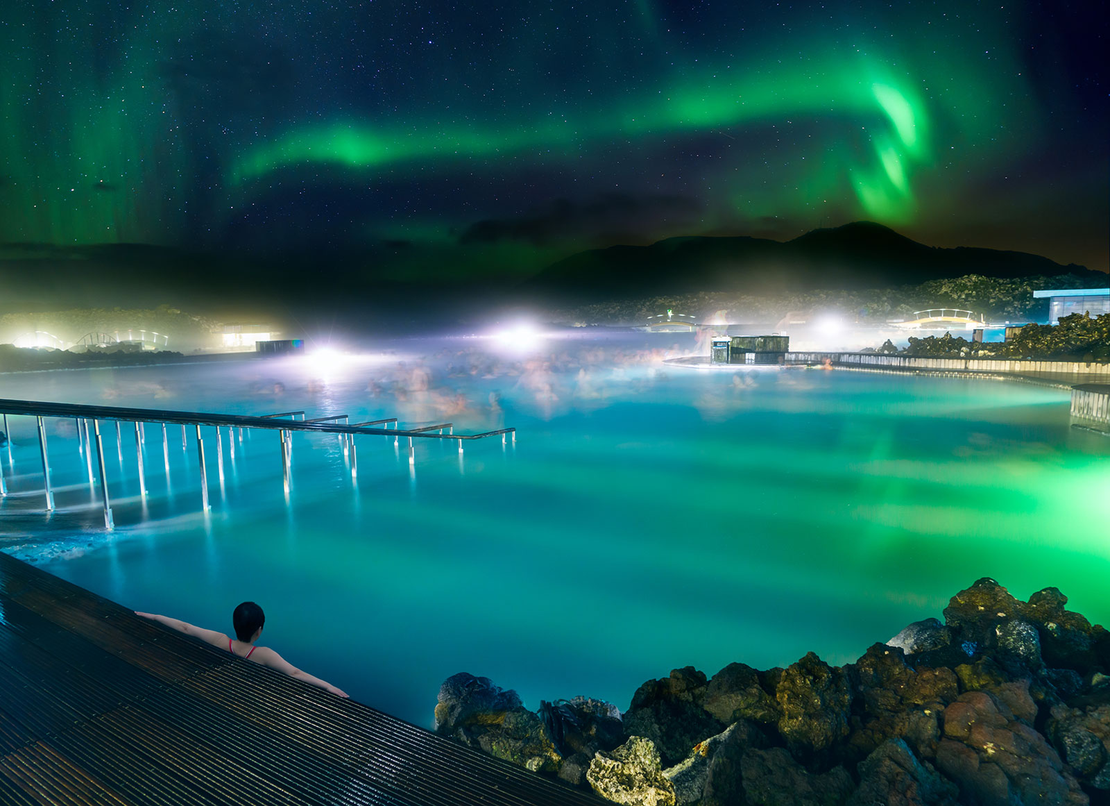 Blue Lagoon Northern Lights